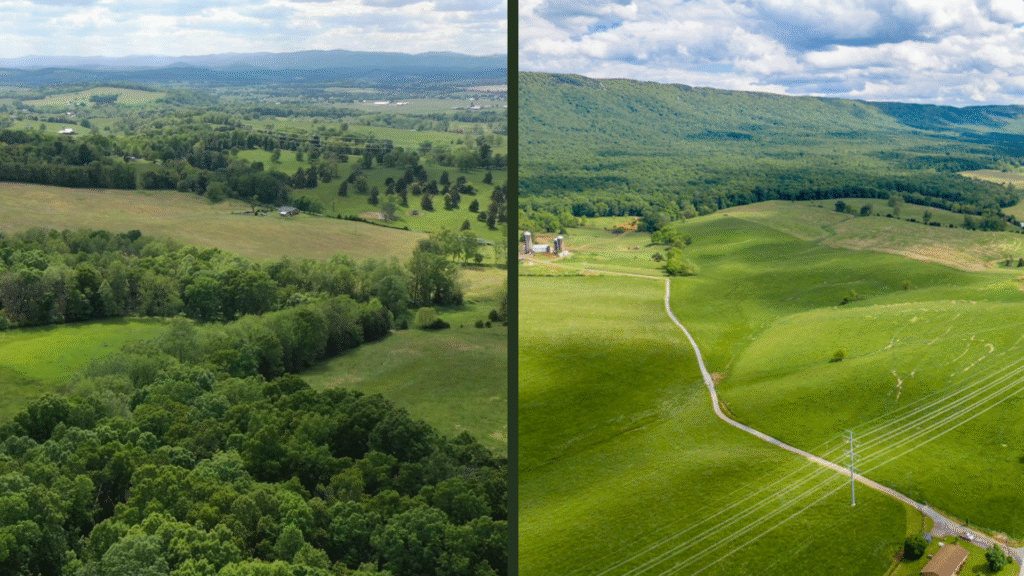 Virginia land appraisal value differences between properties
